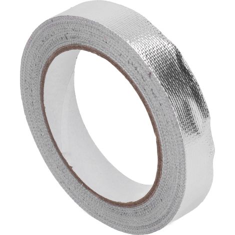 Ruban adhésif aluminium haute température pour isolation de tuyauterie et étanchéité, 20 m x 20 mm (1/5)