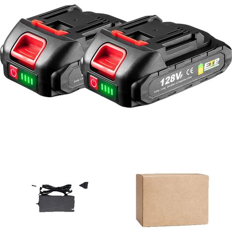 Batterie, Haute Capacité, Compatible avec Outils 18V, Chargeur 2X1.5Ah-1 (1/2)