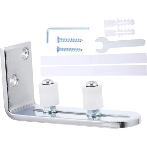 1 pièces guide de sol pour porte coulissante, réglable (1/5)