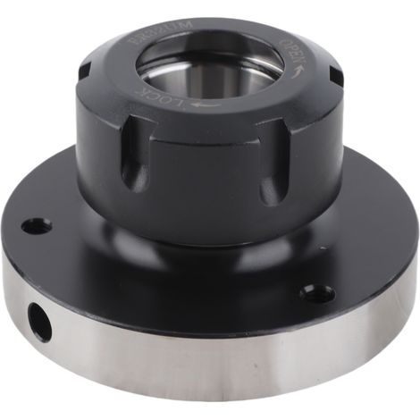Mandrin porte-pince serrage ER32 80mm diamètre acier carbone pour fraiseuse CNC tour compact (1/5)