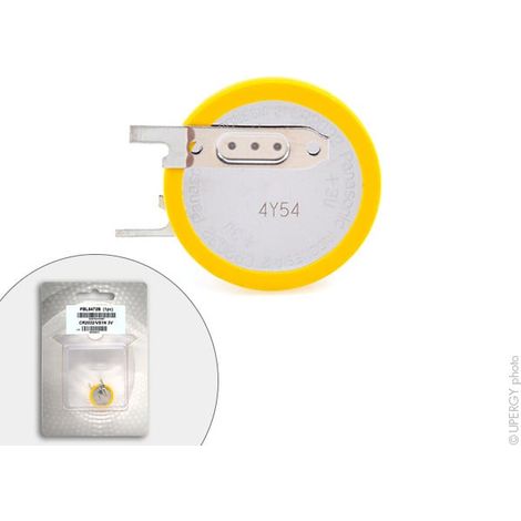 Panasonic - Pile bouton lithium blister CR2032/VS1N PANASONIC 3V 220mAh (1/3)
