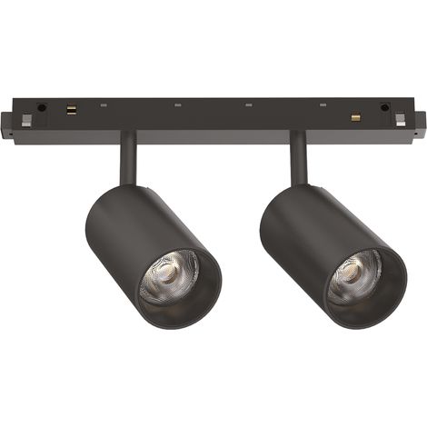 Sistema Lineare Ego Track Double 16w 4000k On-off Bk Ideal-lux