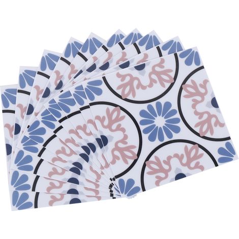 10 autocollants antidérapants imperméables pour sol et mur, salle de bain et cuisine (1/5)