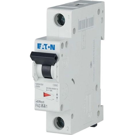 Disyuntor Eaton FAZ-K4 4 A 10 kA