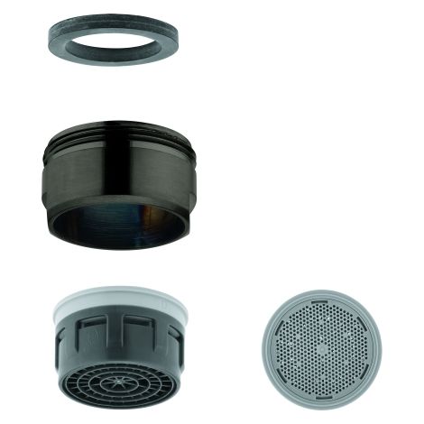 Mousseur 13941 hard graphite gebürstet (1/2)