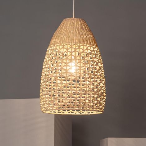 Lampada a Sospensione Rattan Jinan Naturale (1/5)