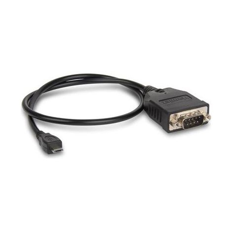 Hamlet XURS232MICROTG câble Série Noir 0,45 m RS-232 DB9 Micro USB (1/4)