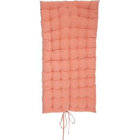 Materasso a terra per bambini berlingot rosa terracotta 60x120cm - Atmosphera créateur d'intérieur (1/4)