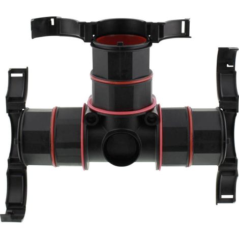 Wiska 10109768 BFT-23-23-23-BK Distributeur en T noir 1 pc(s) (1/2)