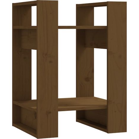 Maison Exclusive - Bücherregal/Raumteiler Honigbraun 41x35x57 cm