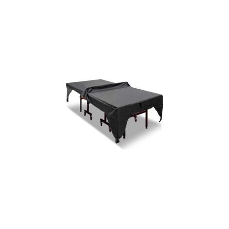 Sollbry Housse De Tennis De Table Couverture De Table De Ping-Pong Imperméable À L'eau Et À La Poussière Extérieure, Housse De Tennis De Table, Légère Et Imperméable Empêche Les Gouttes D'eau, Noir (1/5)