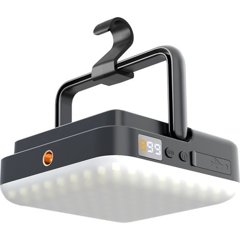 Lampe torche LED rechargeable de 2000 lumens (jusqu'à 65 heures d'autonomie), 5 modes d'éclairage, étanche IPX5 pour le camping (1/5)
