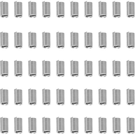 50 Gewindeeinsätze (US-Einheiten) zur Reparatur von 1/4"-Gewindebohrungen - 203D (1/5)