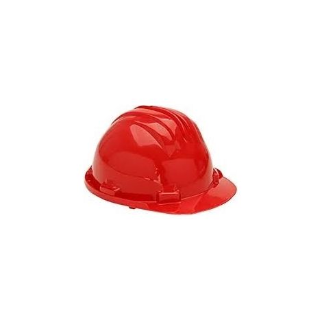 CASCO OBRA POLIETILENO AJUSTABLE ROJO FERKO AR-5R