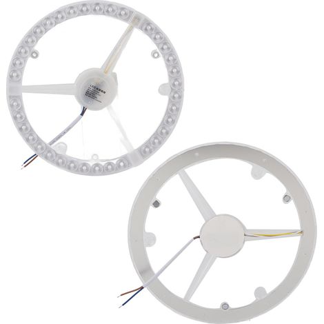 Panneau de remplacement pour plafonnier LED encastré AC180-265V 36W, blanc, pour usage intérieur. (1/5)