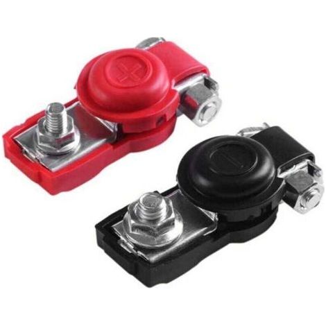 Batterieklemmen, 12-V-Batterieklemmen, Batteriestecker, Batterietrennschalter, Autobatterieklemmen, Batteriestecker für Boot/LKW/Auto/Transporter (1