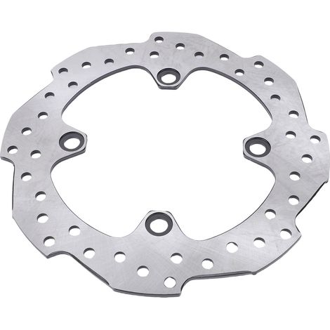Frein Arrière à Moto, 8CR13 Plaque de Freinage de Remplacement en Acier Système de Frein de Roue Arrière CRF150L V3 Rotor de Disque 220 Mm (1/5)