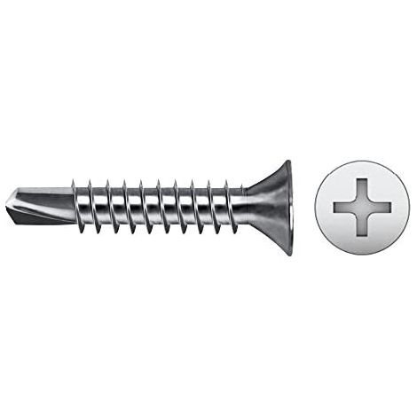 Vite autofilettante celo acciaio zincato 4 8 x 19 mm argento