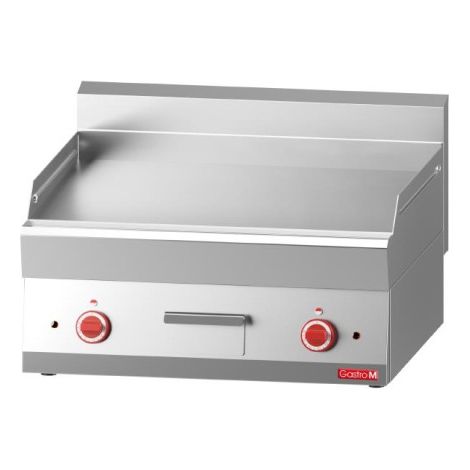 Plancha électrique plaque lisse 65/70 FTE - 700 x 650 x 280 mm - Gastro M (1/2)