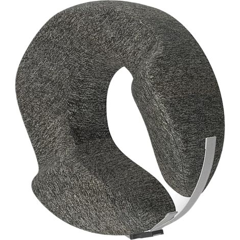 Oreiller Cervical  Enveloppe Ergonomique en Mousse À Mémoire De Forme en U,Oreiller De Voyage Compact  pour Le Sommeil La Voiture L Avion Le Camping Le Lit Et La Chaise (1/5)