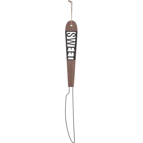 Coltello in metallo appeso a parete h77cm - Atmosphera créateur d'intérieur