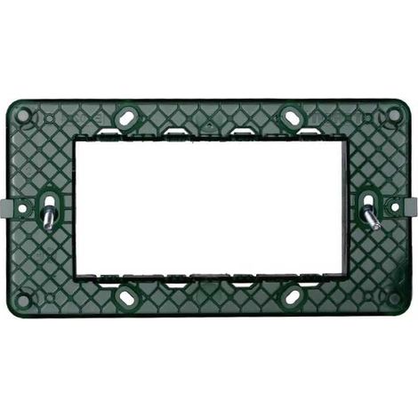 Support compatibles Vimar Plana 4 modules pour plaque Ettroit EV0204