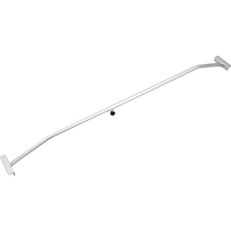 Bituxx®  Aluminium Flachplanenbügel Anhänger Planenbügel Alu für Flachplanen PKW Anhänger Verstellbar 100 - 145 cm