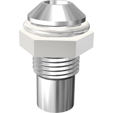 Signal Construct SMQ1069 SMQ1069 LED-Fassung Metall Passend für (LEDs) LED 3 mm Schraubbefestigung