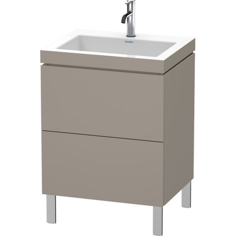Lavabo para muebles Duravit L-Cube c-bonded con base de pie, (1/3)