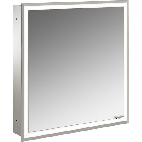 emco prime Armario con espejo iluminado, 600 mm, 1 puerta, tope a (1/5)