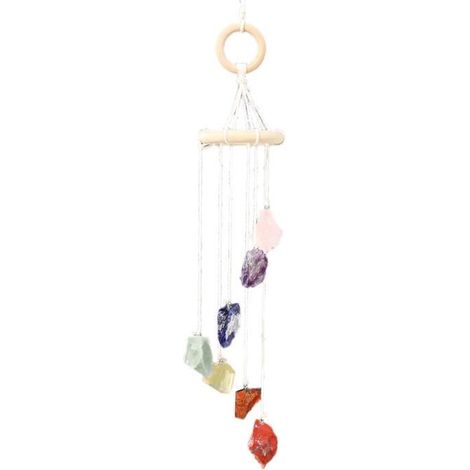1 carillon à vent, en verre acrylique multicolore, carillon éolien suspendu, design élégant, pour jardin et balcon (1/4)