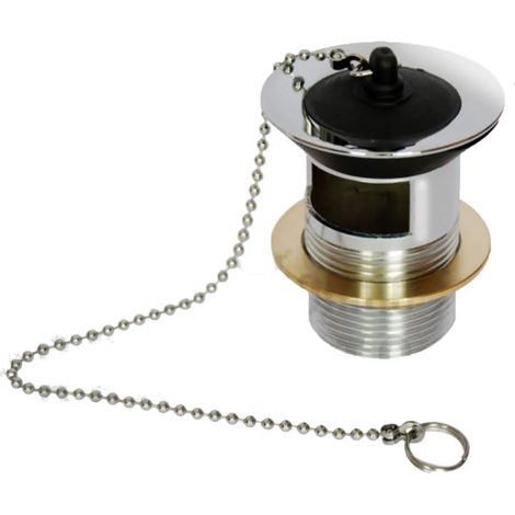 Piletta Lavabo 1"1/4 Con Tappo Di Gomma