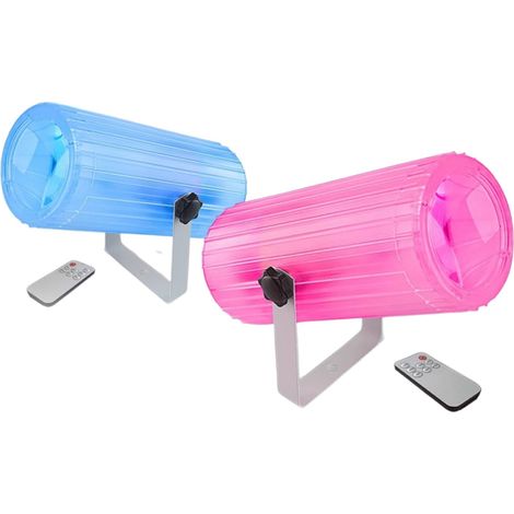 Lot de 2 LED Moonflower - Boîtier Transparent - 2 Lentilles / 114 LED (1/5)