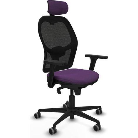 piqueras-y-crespo Sedia ergonomica Jorquera viola per ufficio
