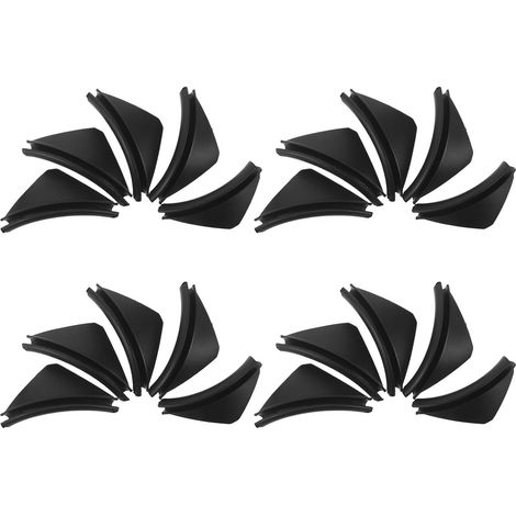Lot de 25 Poussoirs à Bobine pour Distributeur Automatique, Extension à Ressort en Plastique Noir, Pièces de Rechange Universelles pour Distributeurs de Snacks et Boissons, (1/5)