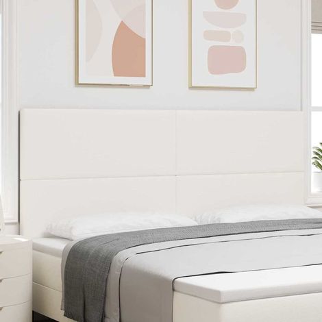 Kopfteil Creme 200 cm Cordstoff (1/5)