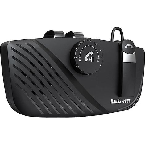Émetteur-récepteur Bluetooth 5.0 pour voiture, kit mains libres sans fil avec adaptateur audio, intégré au pare-soleil. (1/5)