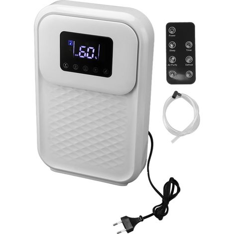 Dehumidifier for Home Quiet Intelligent LCD Touch Screen Timing Function Small Dehumidifier with Remote Control EU Plug 220V