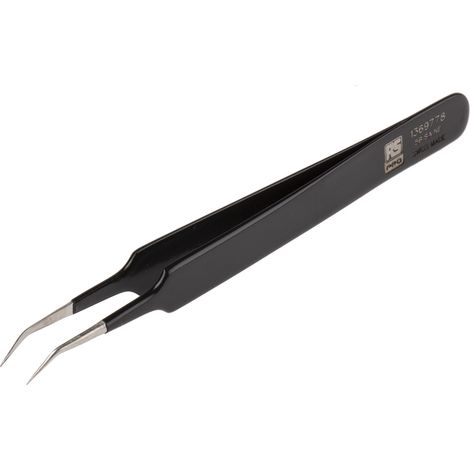 Brucelles RS PRO ESD en inox, L. 110 ( Prix pour 1 ) (1/3)