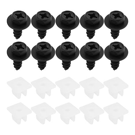 Lot de Vis à écrou Carré Pare-Chocs 90159-60498 Et 90189-06193 (1/5)