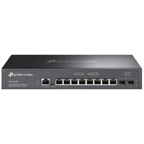 TP-Link Omada SG3210X-M2 Switch di Rete Gestito L2+ 2.5G Ethernet 8 Porte + 2 SFP+ 1U Nero (1/2)