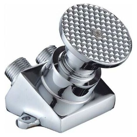 1pc Moderne Pied Lien Robinet, pédale Food Factory Lavabo Taps Hôpital Valve Pédale Robinet d'eau Froide Pédale Simple Robinet (1/3)