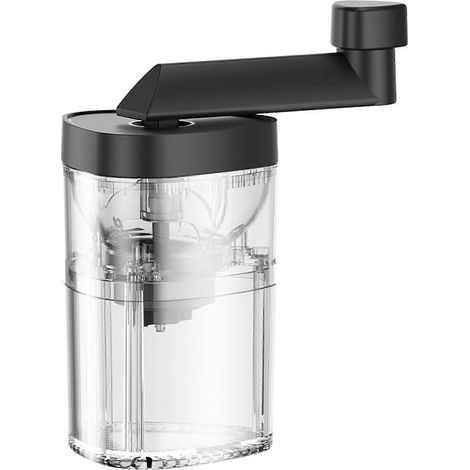 Moulin à café manuel avec mouture réglable pour expresso, cafetière à piston et café filtre, idéal pour la maison, le bureau et les voyages.-AquaForge (1/5)