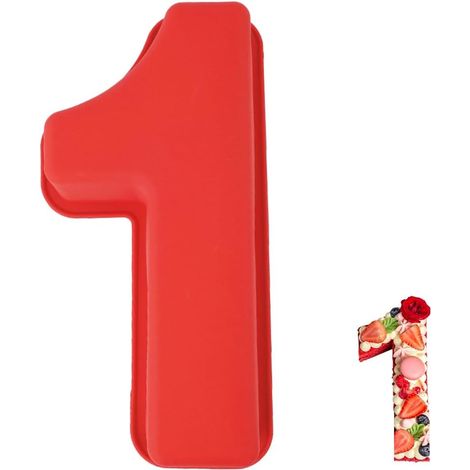 Nombre de Silicone Moule 3D en pour Décoration Gâteaux, Mariage, Anniversaire, Fête 1 -