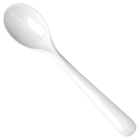 Cuillère à Oeuf Blanche L 12 cm - Emga