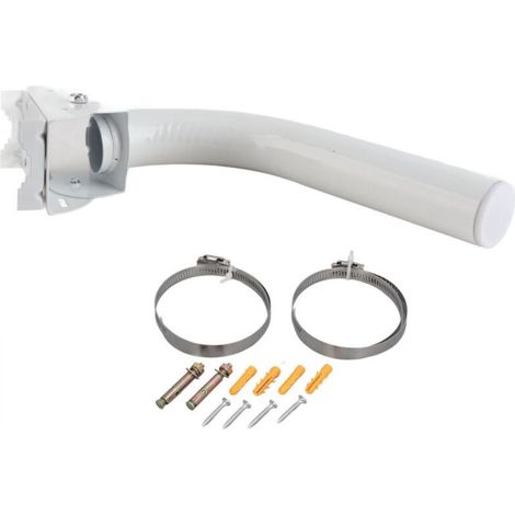 Antenna mounting pole, adjustable antenna pole bracket for weather station (1/5)