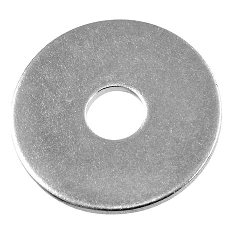 Rondelle grembialina zincate M8 - 8,4 x 30 - 10 pz.