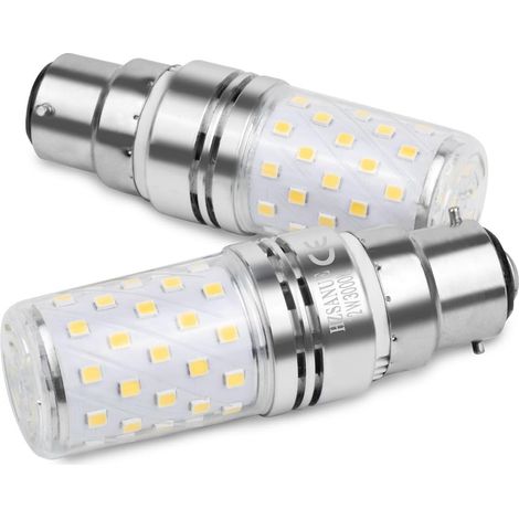 Ampoule Maïs LED 12W, LED Baïonnette Ampoules, Blanc Chaud 3000K, 1350LM, Équivalent Ampoule Incandescence 100W, Non Dimmable, lot de 4 (1/4)