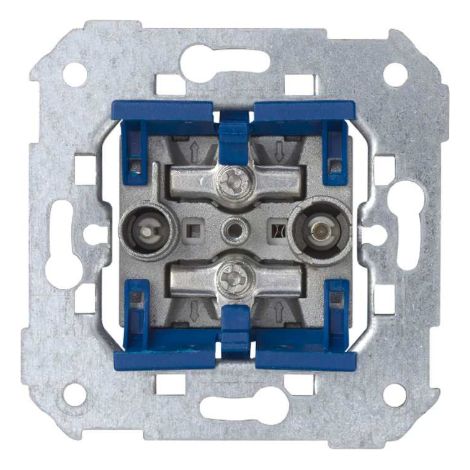 Toma modular RTV-SAT Simon 75466-69 montaje superficie y empotrado (1/2)