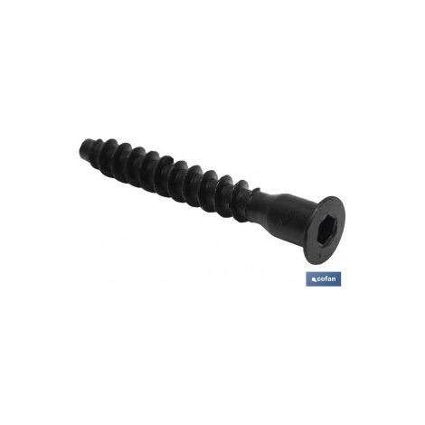 Confezione da 12 Viti Zincate per Assemblaggio 5x50 mm in Blister
